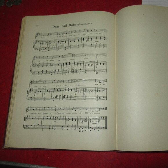 University of Chicago Song Book 1914 Janet Flanner RARE 1st Edition - Picture 13 of 16